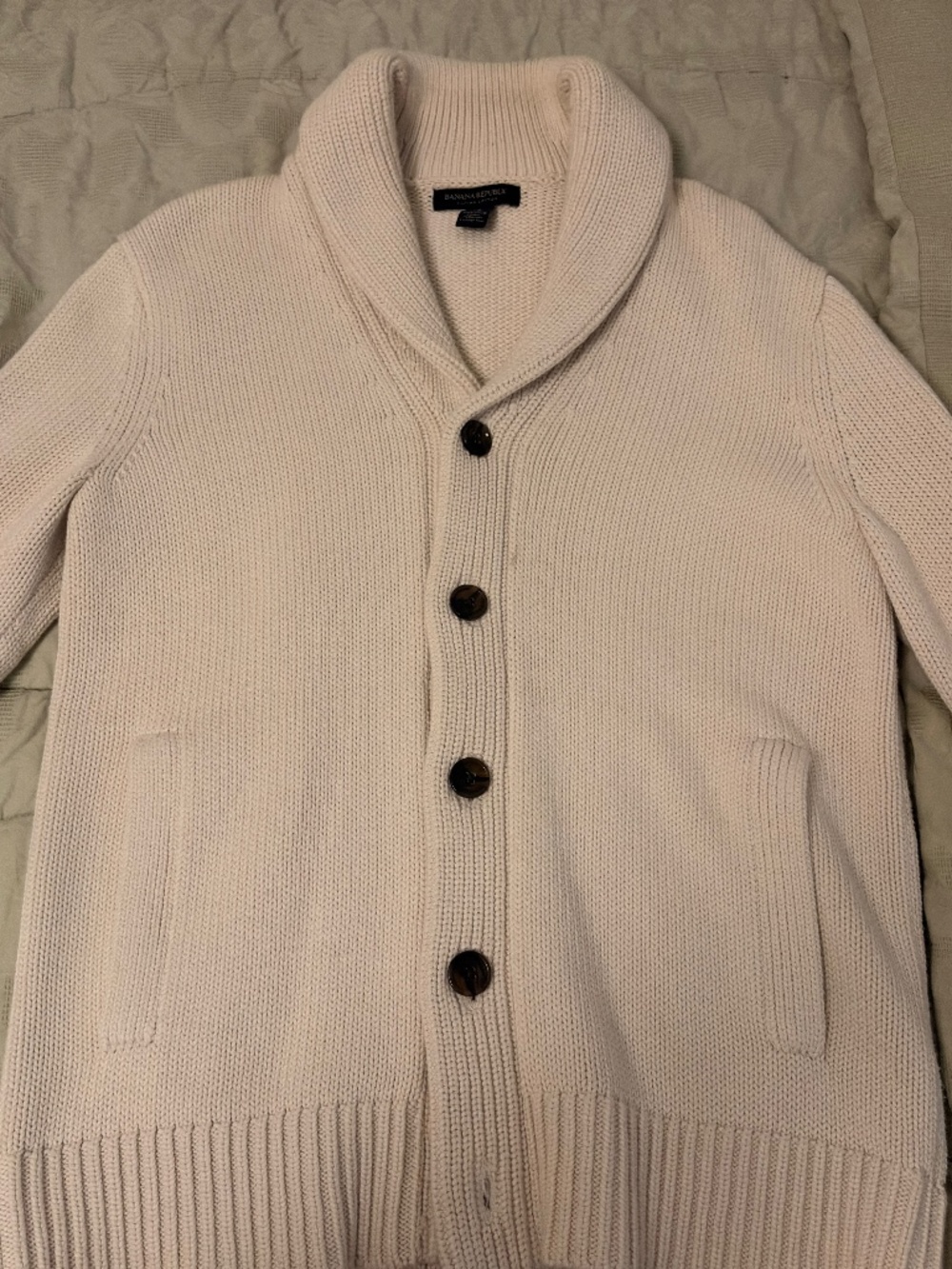 Banana Republic Heavy Shawl Cardigan Men’s Small